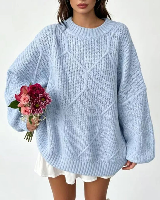 Pull Uni Manches Longues