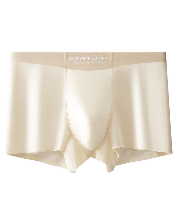 Short Homme Soie De Glace Respirant Boxer