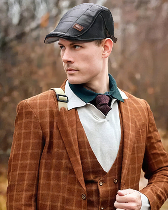 Béret Nouveau Mode Cuir