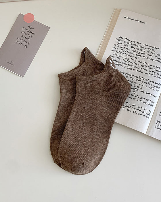💖 Chaussettes Cheville au Visage Mignon – Apportent de la Joie à Chacun de Vos Pas