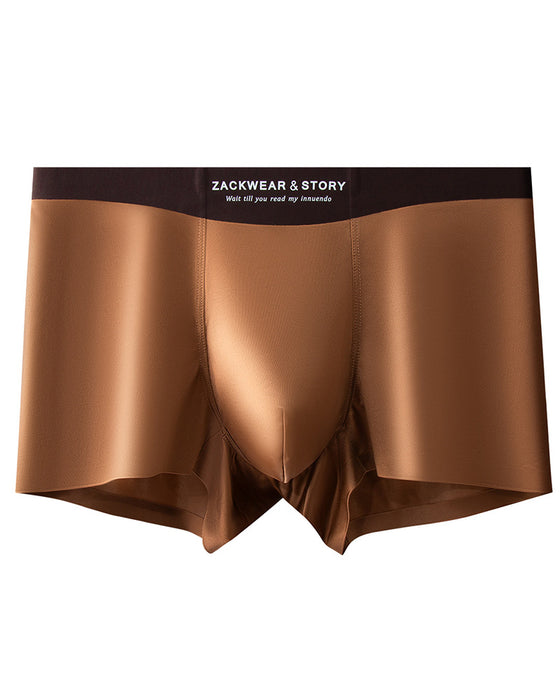 Short Homme Soie De Glace Respirant Boxer