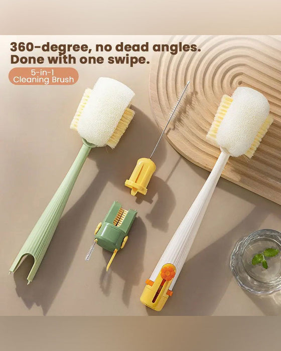Brosse De Nettoyage De Bouteille 5-En-1