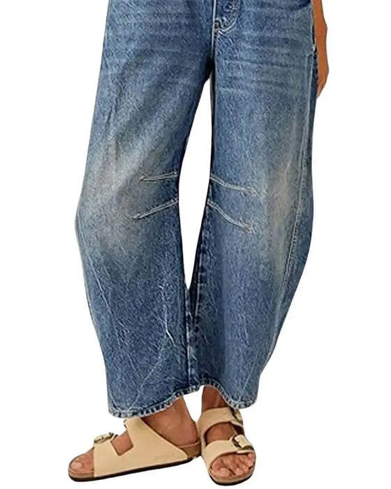 Combinaison Avec Poches Et Bretelles En Denim