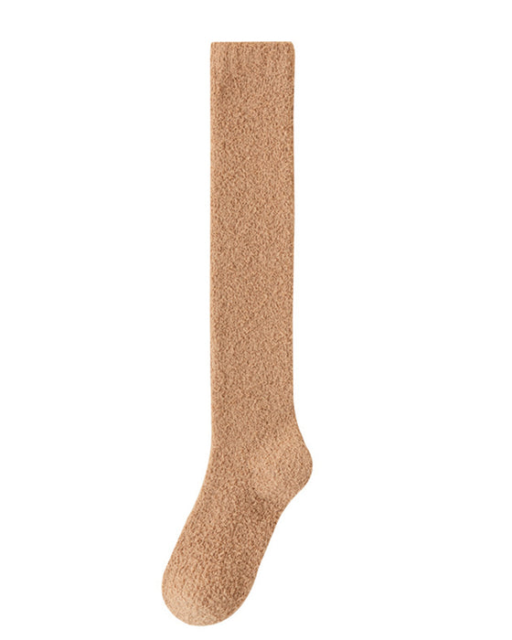 Chaussettes Montantes Chaudes Et Confortables