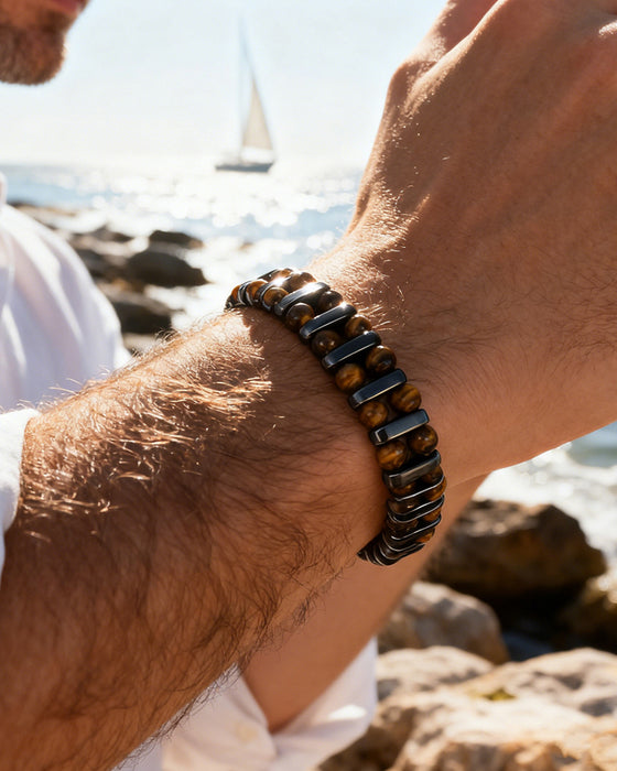 Bracelet En Pierre Naturelle Œil De Tigre