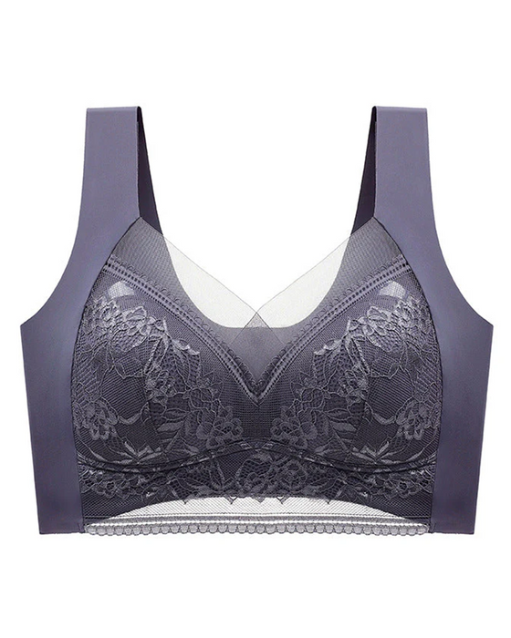👙 Super Confortable Et Doux Soutien-Gorge Dentelle Pour Femmes Sans Armature