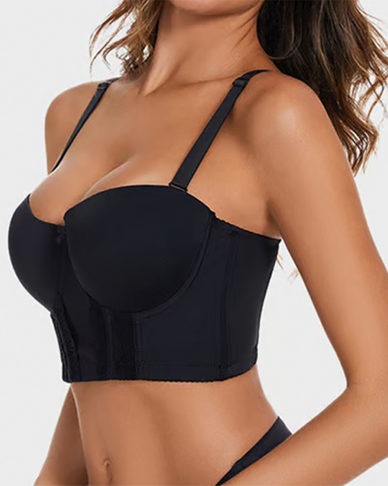 Soutien-gorge pour femme avec bretelles réglables et dentelle – soulève et galbe parfaitement