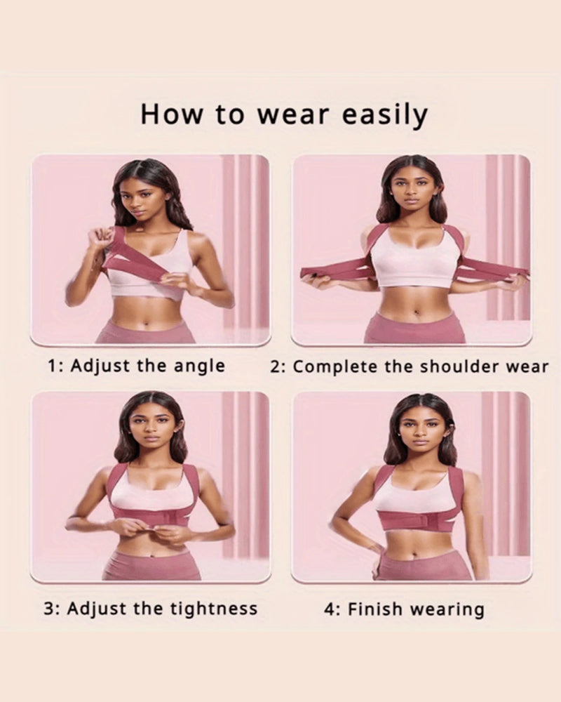 Ceinture De Correction Du Dos Et De La Posture Ajustable