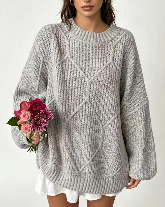 Pull Uni Manches Longues