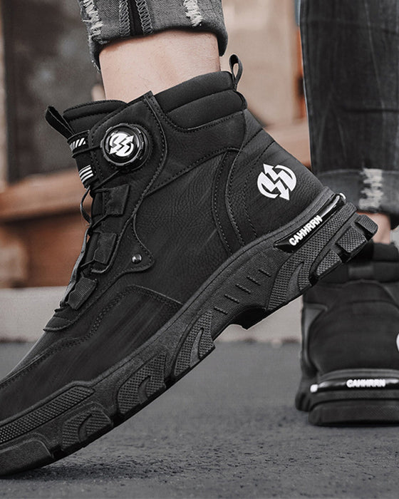 Chaussures Homme Outdoor Boucle Tournante Travail 🔄👞 – Imperméable 💦, Anti-dérapant 🚶‍♂️, Confortable , Respirant 🌬️