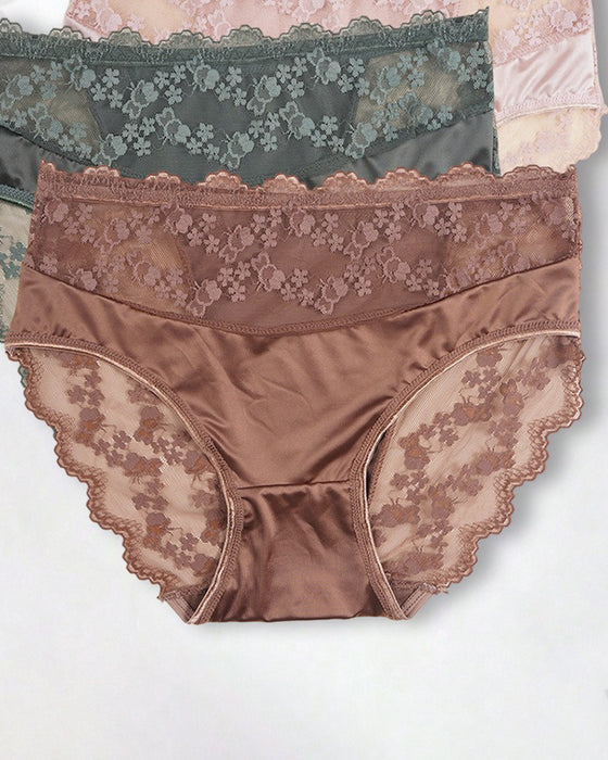 Culotte Uni Dentelle