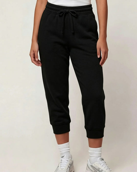 Pantalon De Jogging Taille Élastique Jogger Court