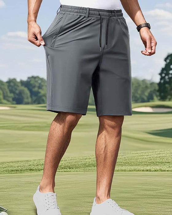 Shorts Taille Élastique Cordon Homme