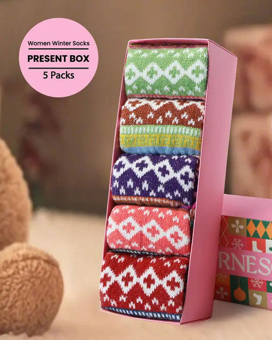 Chaussettes Cachemire Ethniques