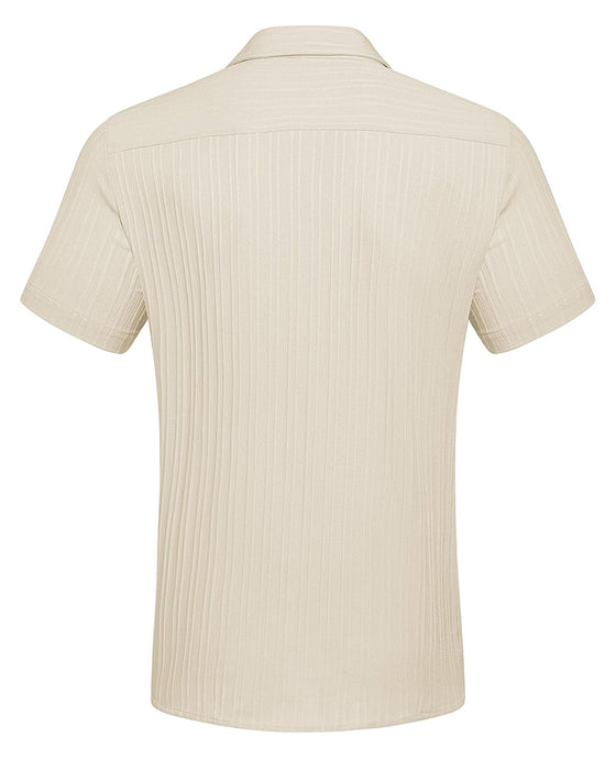 Chemise Homme Col Boutonné Rayée