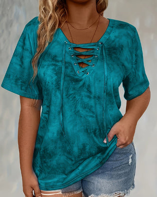 Chemisier Tie-Dye Imprimé