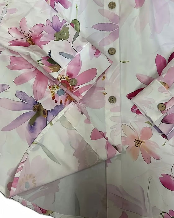 Chemise Manche Longue Imprimé Floral