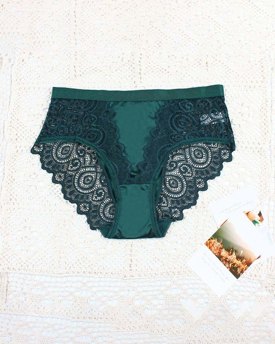 Set De Culottes Femme À Taille Haute En Couleurs Contrastées