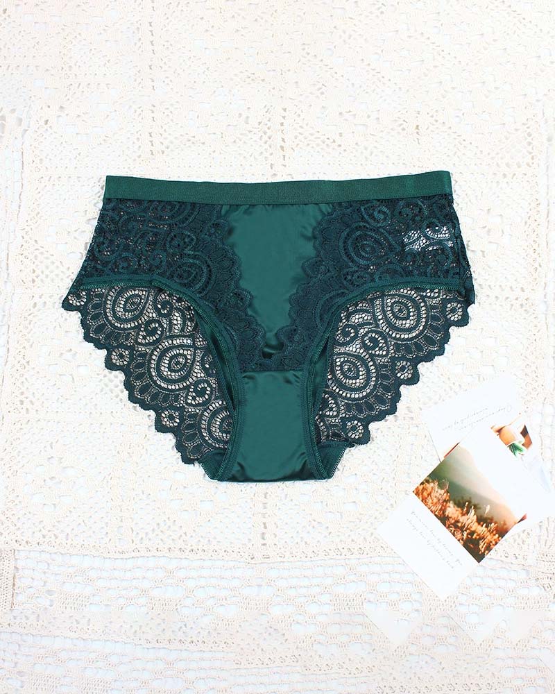Set De Culottes Femme À Taille Haute En Couleurs Contrastées