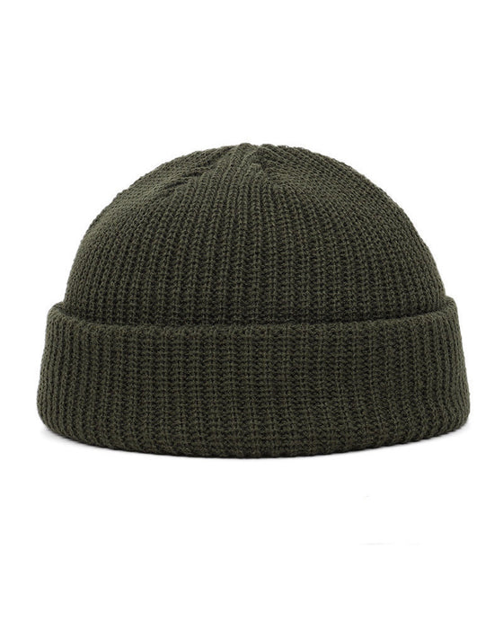 Bonnet Côtelé Tricoté Homme