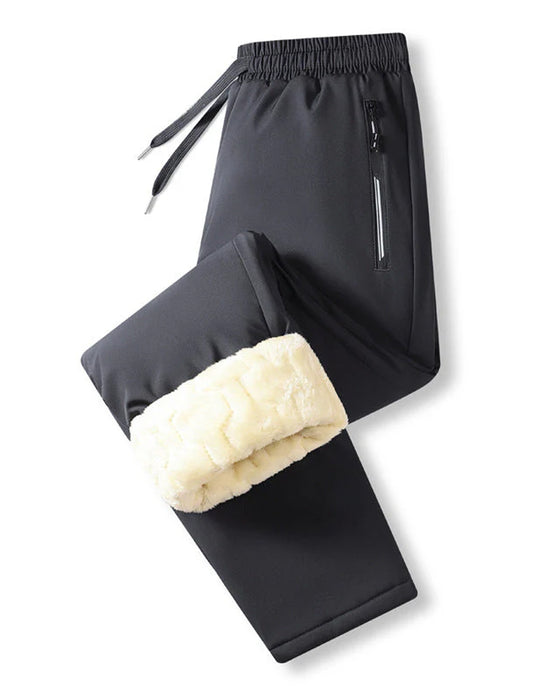Pantalon Homme Doublure Chaude Imperméable Cordon