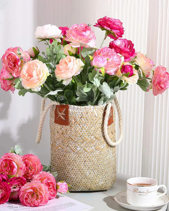 Fleur De Pivoine Artificielle - Résistant Aux UV, Imperméable, Résistant Au Vent