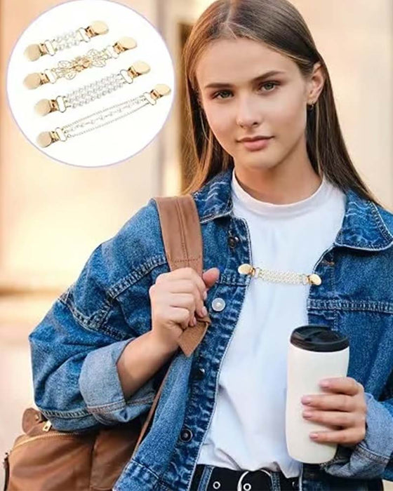 📿Pince À Ceinture Multi-Usages | Attache Pour Cardigan Et Châle💎