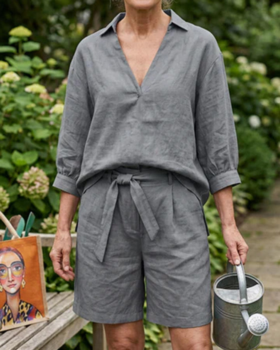 Ensemble Unie Décontracté Short