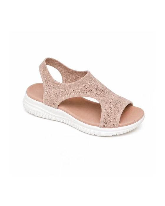 Sandales Ouvertures D’Orteil Tissu Flyknit