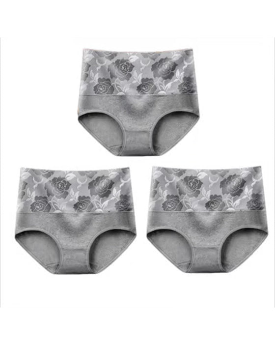 🔥 Culotte Femme Taille Haute Gain De Ventre En Coton Pur, Grande Taille