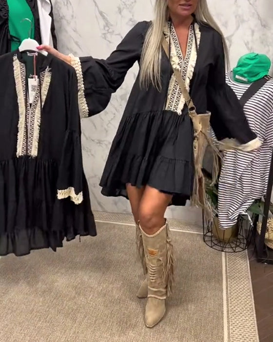 Robe Bohème Détendue pour Vacances