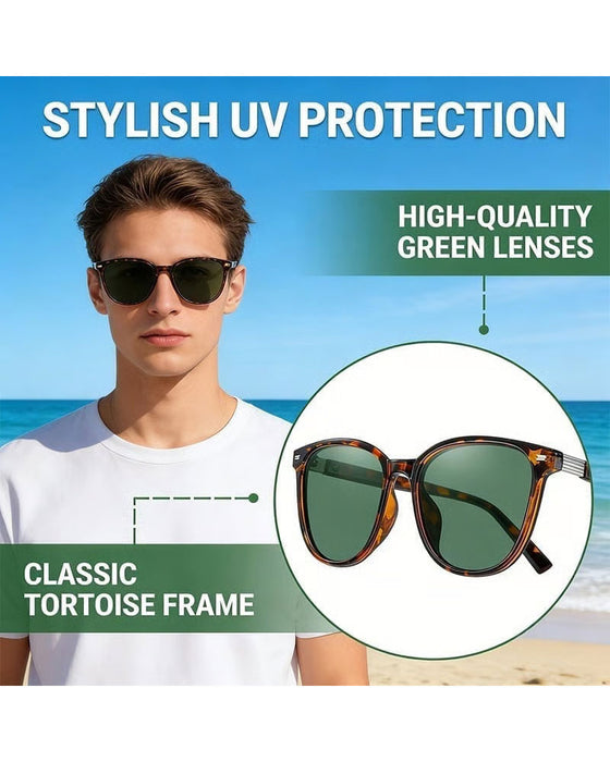 Lunettes De Soleil Grande Monture Polarisées