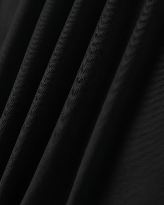 Robe Col En V Bretelles Fente Imprimé