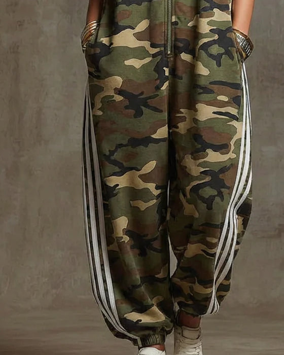 Combinaison Camouflage Rayure Utilitaire