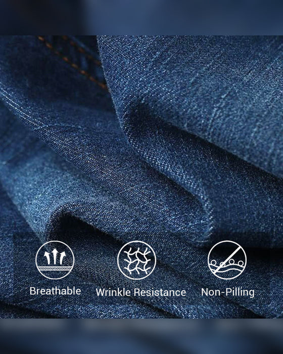 Jeans Damen Hoch Tailliert Cargo Weites Bein Stretch