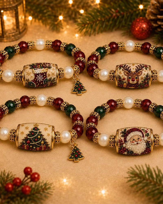 💥 Dernier Jour 49% DE RÉDUCTION – 🎄 Bracelet Christmas Magic Collection — Édition Limitée