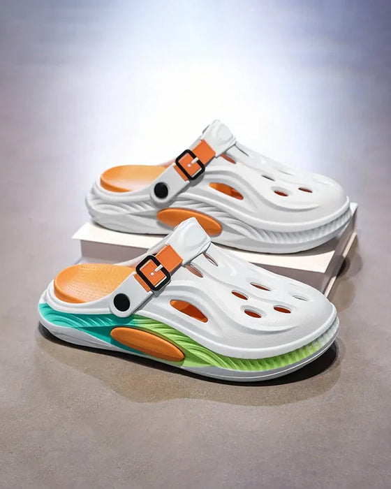 Sandales Femme/Homme Été Semelle Épaisse Antidérapantes Décontractées