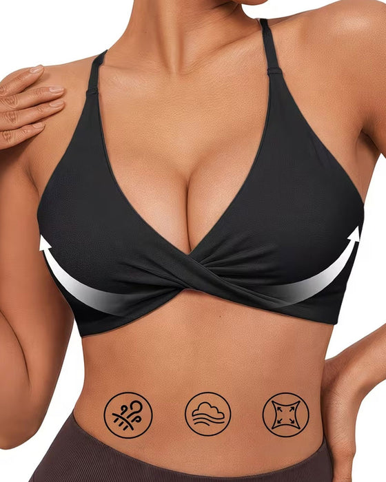 Brassière De Sport Avec Twist Devant