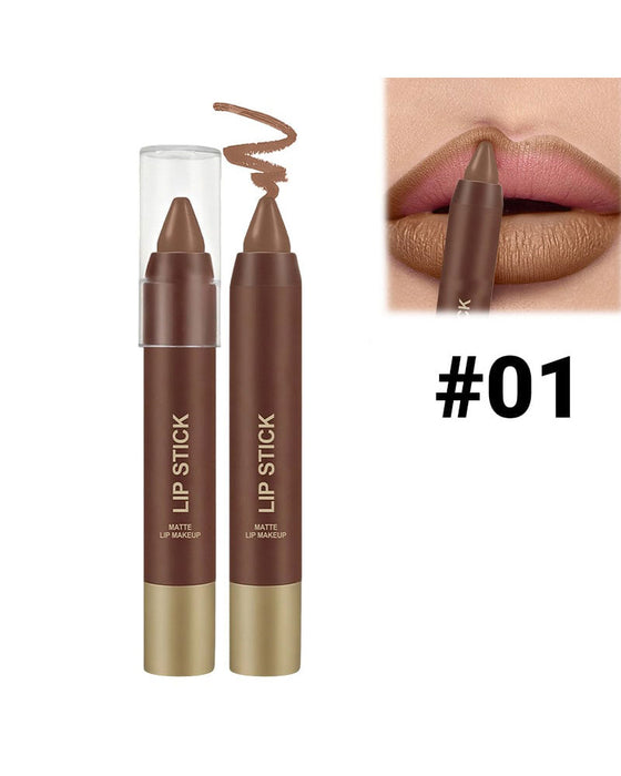 Velours Mat Texture Soyeuse Forte Pigmentation Rouge À Lèvres