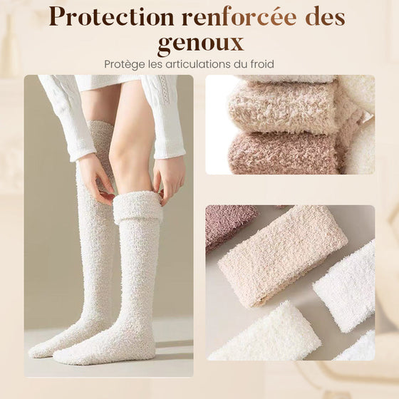 Chaussettes Montantes Chaudes Et Confortables