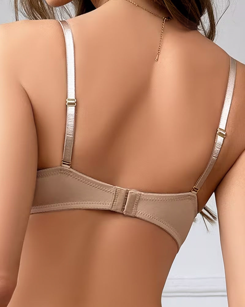 Soutien-Gorge Push-Up Dentelle Motif