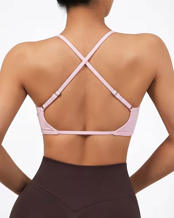 Brassière De Sport Avec Twist Devant