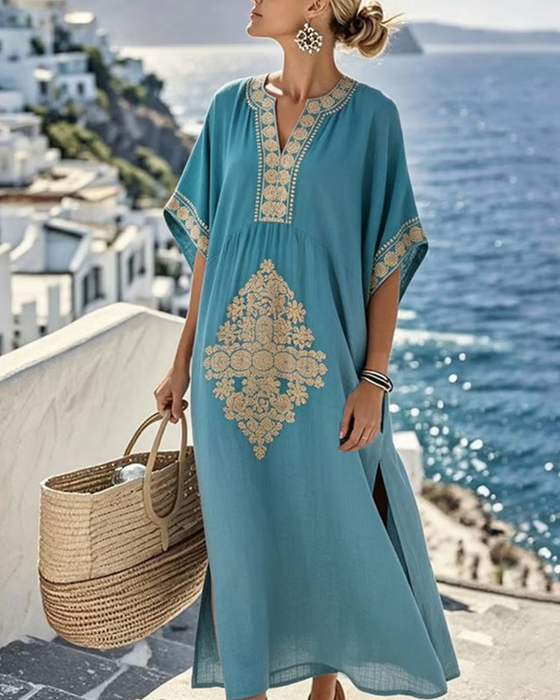 Robe Ample Manche Chauve-Souris