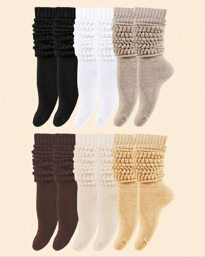 Chaussettes Longues Pour Femme À Coupe Ample