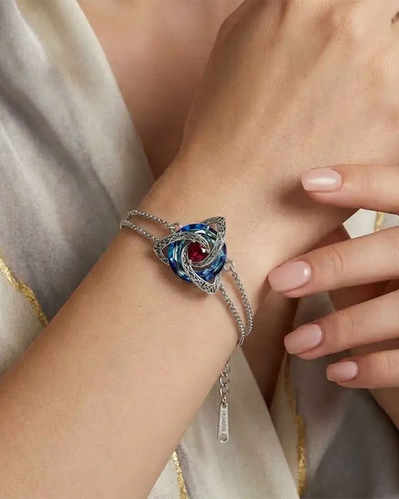 Bracelet Pierre De Naissance Nœud Trinity