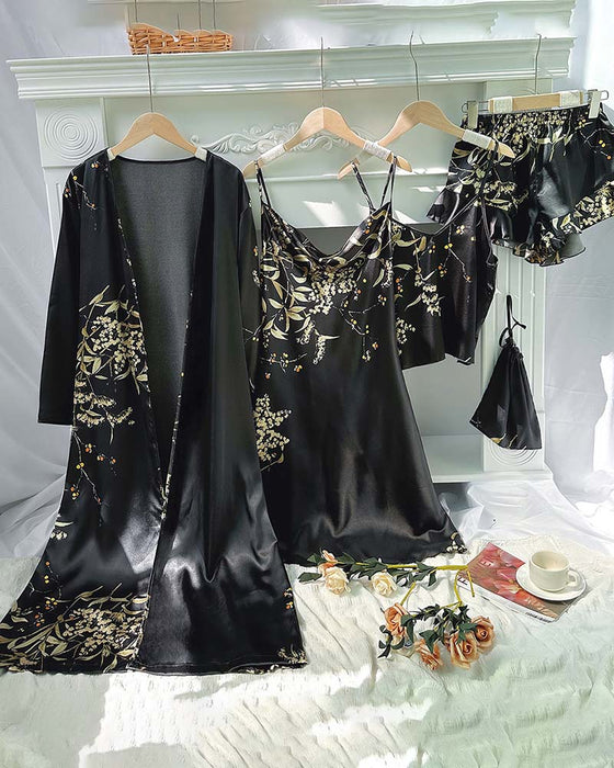 Ensemble Loungewear Imprimé Décontracté