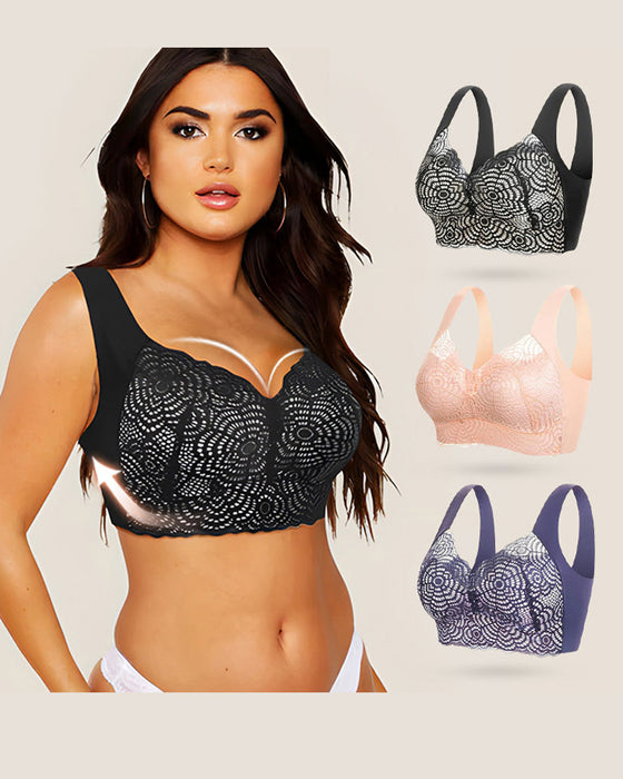 🤩DERNIER JOUR DES SOLDES 🔥Soutien-gorge en dentelle grande taille – Maintien & soutien ultimes