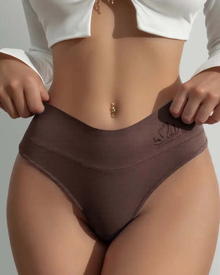 Culotte Taille Moyenne Triangle Femme