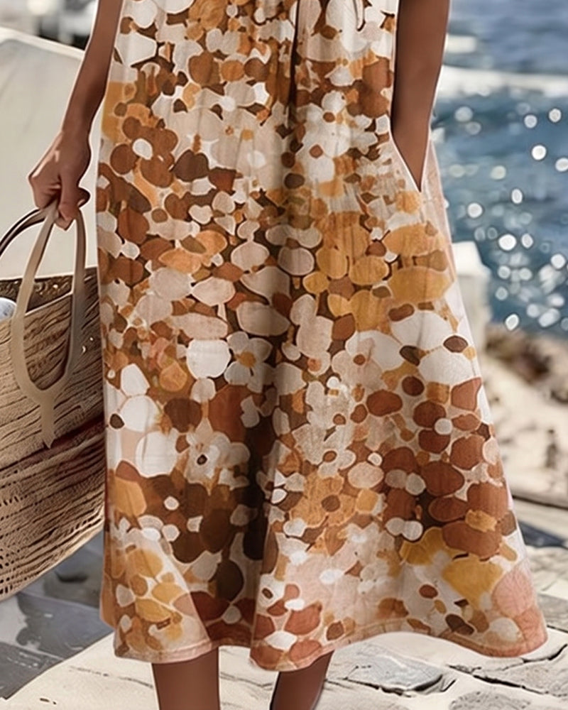 Robe Imprimée Loose