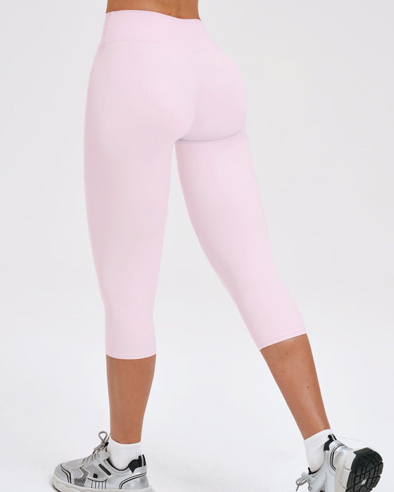 Leggings Yoga Taille Haute Mi-Longue
